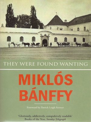 cover image of They Were Found Wanting